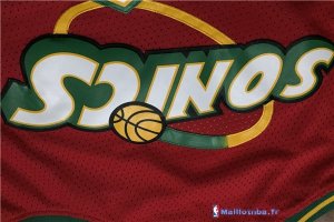 Maillot NBA Pas Cher Seattle Supersonics Shawn Kemp 40 Retro Rouge