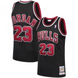 Chicago Bulls Michael Jordan Mitchell & Ness Black 1997-98 Hardwood Classics Authentic Player Jersey