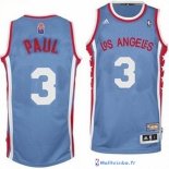 Maillot ABA Pas Cher Los Angeles Clippers Paul 3 Gris