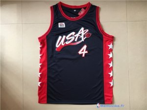 Maillot NBA Pas Cher USA 1996 Charles Barkley 4 Noir