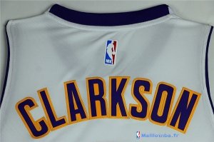 Maillot NBA Pas Cher Los Angeles Lakers Jordan Clarkson 6 Blanc