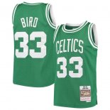 Boston Celtics Larry Bird Mitchell & Ness Kelly Green Hardwood Classics Swingman Throwback Jersey