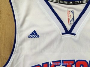 Maillot NBA Pas Cher Detroit Pistons Andre Drummond 0 Blanc