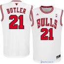 Maillot NBA Pas Cher Chicago Bulls Jimmy Butler 21 Blanc