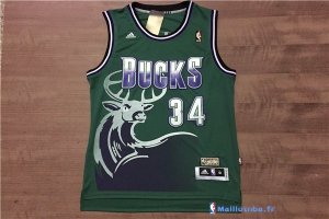 Maillot NBA Pas Cher Milwaukee Bucks Ray Allen 34 Vert