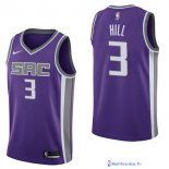 Maillot NBA Pas Cher Sacramento Kings George Hill 3 Purpura Icon 2017/18