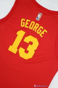 Maillot NBA Pas Cher Indiana Pacers Junior Paul George 13 Rouge