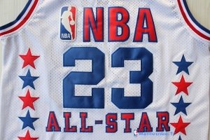 Maillot NBA Pas Cher All Star 2003 Michael Jordan 23 Blanc