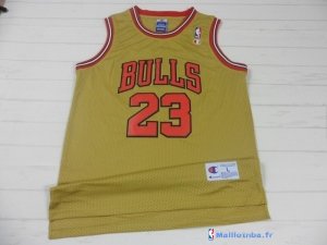 Maillot NBA Pas Cher Chicago Bulls Michael Jordan 23 1997/1998 Or