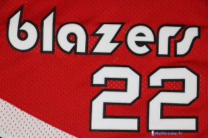 Maillot NBA Pas Cher Portland Trail Blazers Clyde Drexler 22 Rouge