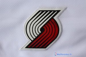 Pantalon NBA Pas Cher Portland Trail Blazers Blanc