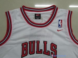 Maillot NBA Pas Cher Chicago Bulls Junior Michael Jordan 23 Blanc