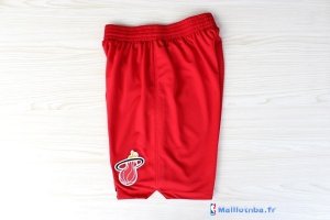 Pantalon NBA Pas Cher Miami Heat Retro Rouge