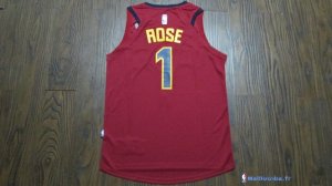 Maillot NBA Pas Cher Cleveland Cavaliers Derrick Rose 1 Rouge 2017/18