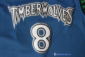 Maillot NBA Pas Cher Minnesota Timberwolves Latrell Sprewell 8 Retro Bleu