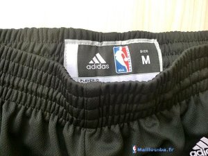 Pantalon NBA Pas Cher Miami Heat Noir Rouge