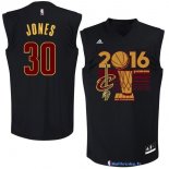 Maillot NBA Pas Cher Finales Cleveland Cavaliers Dahntay Jones 30 Noir