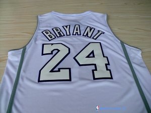 Maillot NBA Pas Cher Noël Los Angeles Blanc Lakers Bryant 24