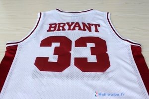 Maillot NCAA Pas Cher Lower Merion Kobe Bryant 33 Blanc