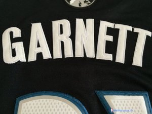 Maillot NBA Pas Cher Minnesota Timberwolves Kevin Garnett 21 Noir MC