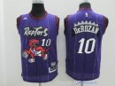 Maillot NBA Pas Cher Toronto Raptors Junior Demar DeRozan 10 Retro Pourpre