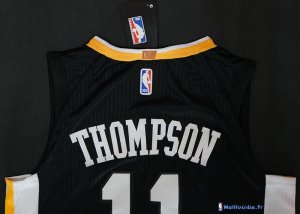 Maillot NBA Pas Cher Golden State Warriors Klay Thompson 11 Noir 2017/18