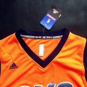 Maillot NBA Pas Cher Oklahoma City Thunder Serge Ibaka 9 Orange