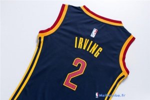 Maillot NBA Pas Cher Cleveland Cavaliers Femme Kyrie Irving 2 Bleu