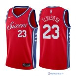 Maillot NBA Pas Cher Philadelphia Sixers Justin Anderson 23 Rouge Statement 2017/18