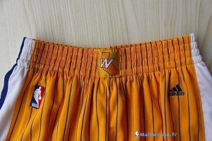 Pantalon NBA Pas Cher Golden State Warriors Jaune