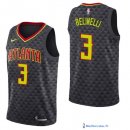 Maillot NBA Pas Cher Atlanta Hawks Marco Belinelli 3 Noir Icon 2017/18