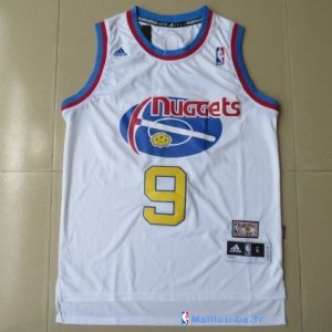 Maillot ABA Pas Cher Denver Nuggets Igudala 9 Blanc