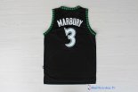 Maillot NBA Pas Cher Minnesota Timberwolves Stephon Marbury 3 Retro Noir