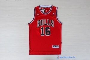 Maillot NBA Pas Cher Chicago Bulls Pau Gasol 16 Rouge