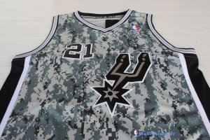 Maillot NBA Pas Cher San Antonio Spurs Tim Duncan 21 Vert