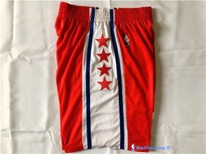 Pantalon NBA Pas Cher Philadelphia Sixers Rouge