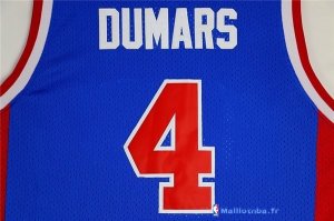 Maillot NBA Pas Cher Detroit Pistons Joe Dumars 4 Retro Bleu