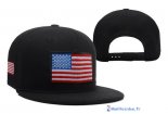 Bonnet USA 2017 Drapeau Noir