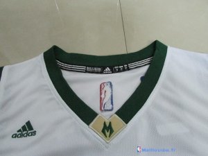 Maillot NBA Pas Cher Milwaukee Bucks Jabari Parker 12 Blanc