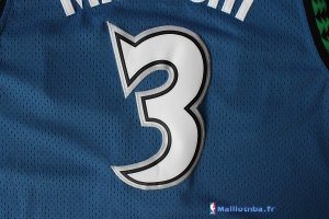 Maillot NBA Pas Cher Minnesota Timberwolves Stephon Marbury 3 Retro Bleu