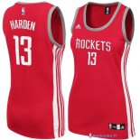Maillot NBA Pas Cher Houston Rockets Femme James Harden 13 Rouge