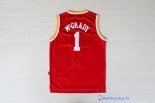 Maillot NBA Pas Cher Houston Rockets Tracy McGrady 1 Retro Rouge