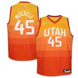 Utah Jazz Donovan Mitchell Nike Gold Swingman Jersey Jersey – City Edition