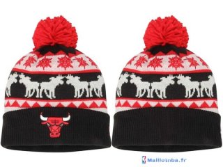 Tricoter un Bonnet NBA Chicago Bulls 2017 Noir 7