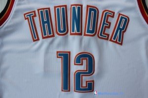 Maillot NBA Pas Cher Oklahoma City Thunder Steven Adams 12 Blanc