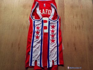 Maillot NBA Pas Cher Philadelphia Sixers Julius Erving 8 Rouge