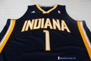 Maillot NBA Pas Cher Indiana Pacers Lance Stephenson 1 Noir