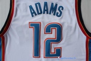 Maillot NBA Pas Cher Oklahoma City Thunder Steven Adams 12 Blanc