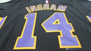 Maillot NBA Pas Cher Los Angeles Lakers Ingram 14 Noir MC