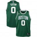 Boston Celtics Jayson Tatum Nike Green Swingman Jersey - Icon Edition